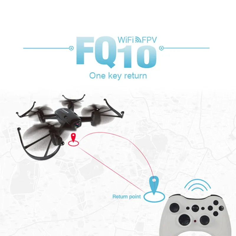 FQ777 Радиоуправляемый Дрон 4CH 6 оси гироскопа вертолета Wi-Fi FPV-системы rc горючего