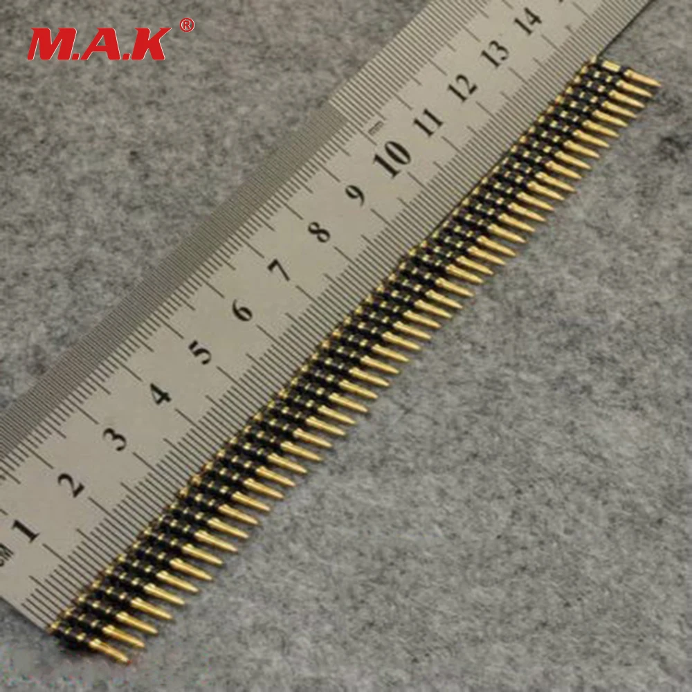 

50pcs/set 1/6 Scale 7.62 Caliber Machine Bullet Chain Model For 12inch Action Figure Model Toys