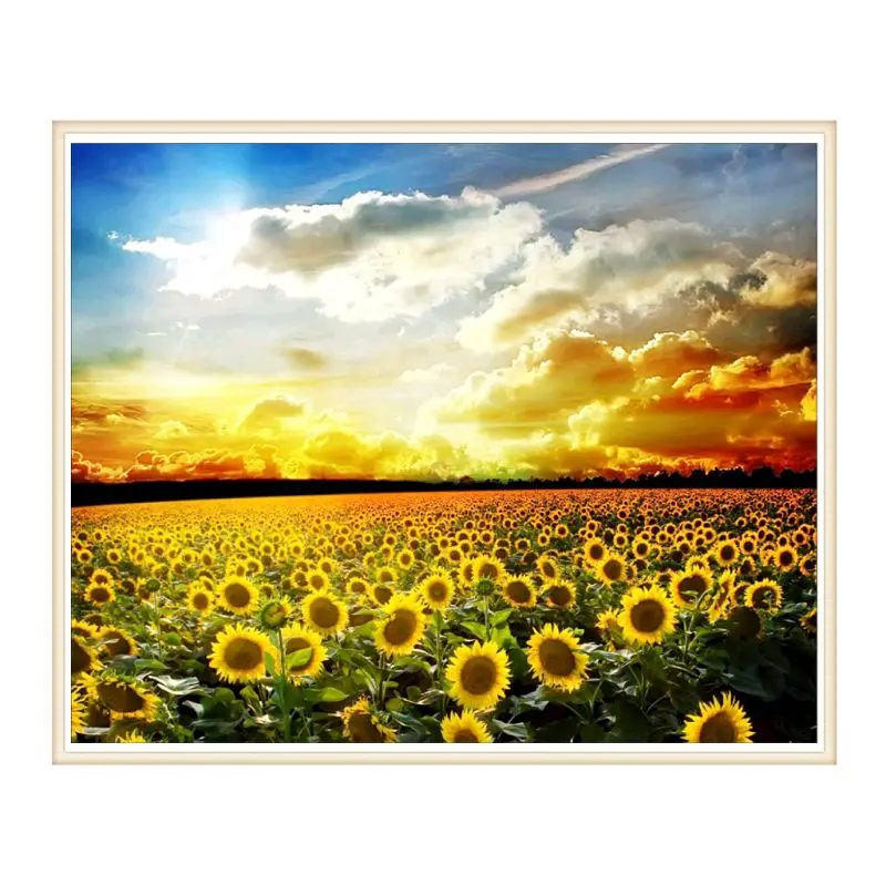 Sunflower 5D DIY полная дрель алмазная живопись вышивка крестиком набор домашний декор
