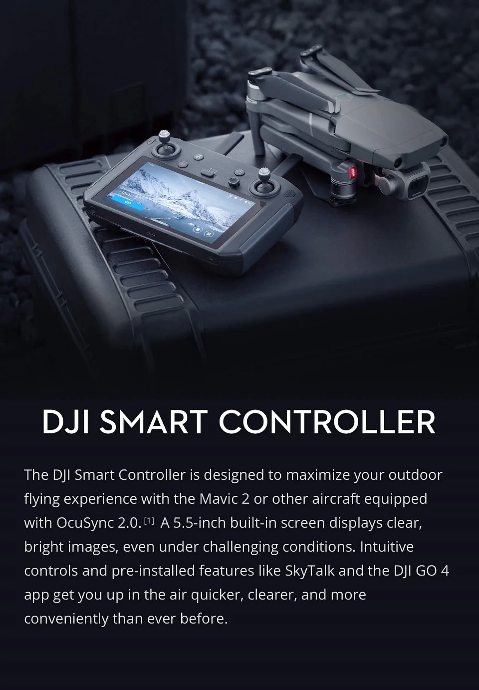 DJI Mavic 2 Pro/Mavic2 Zoom/Smart control ler/комплект аксессуаров Hasselblad камера 4K HDR видео 8 км пульт дистанционного управления 31 мин Время полета