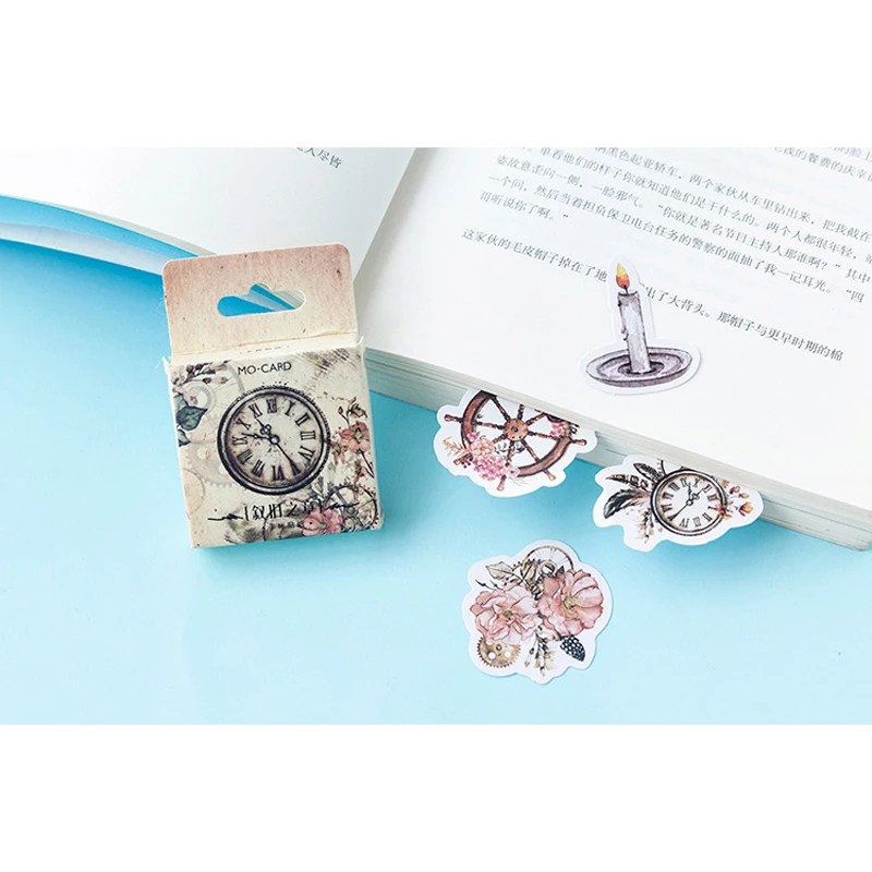 

46pcs/pack Vintage The old days Label Sticker Decoration Scrapbooking Sticker DIY Diary Letter Album Stick Label