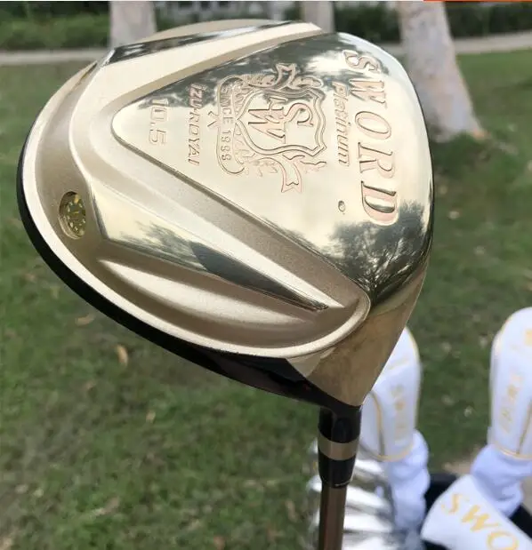 Гольф-клуба Катана Меч полные клубы установить драйвер+ 3/5 fairway wood+ утюги+ клюшки и графитовая клюшка для гольфа без чехла