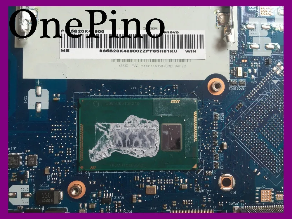 Материнская плата для ноутбука Lenovo Ideapad 100-15IBD CG410/CG510 NM-A681 SR240 I3-5020U DDR3L полностью