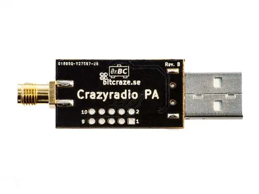 Радиоприемник Crazyradio PA дальнего действия 2 4 ГГц USB с намотчиком анте | Электроника