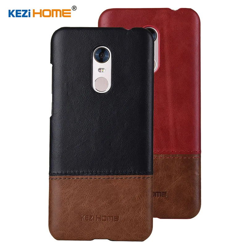 Чехол для Xiaomi Redmi 5 Plus KEZiHOME роскошный популярный цвет натуральная кожа твердая