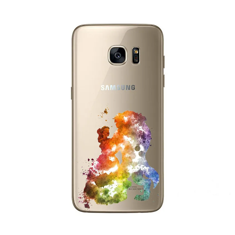 Для samsung Galaxy A310 A3 2016 роскошные Белоснежка Русалка Ариэль чехлы с героями