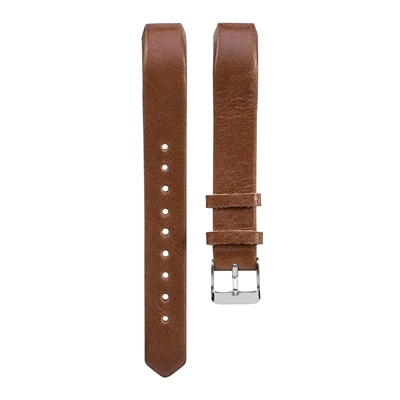 light coffee Ollivan Высокое качество мягкий кожаный ремешок замена ремешок для Fitbit Alta/Alta HR умный Браслет ремешок - Цвет: light coffee