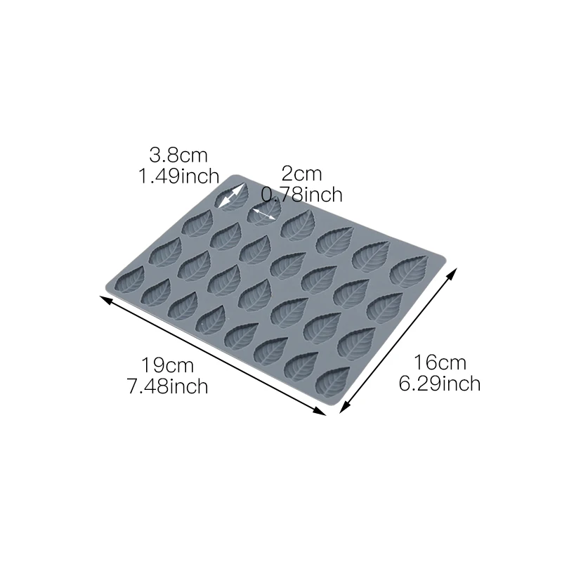 Силиконовая листовая форма шоколада 24 Отверстия торт шоколадный десерт конфеты