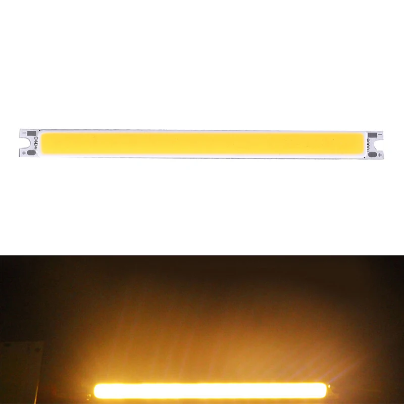 1 шт. COB LED Light 4 Вт 100x8 мм DC чип для светодиодной лампы на плате полосы модули DIY