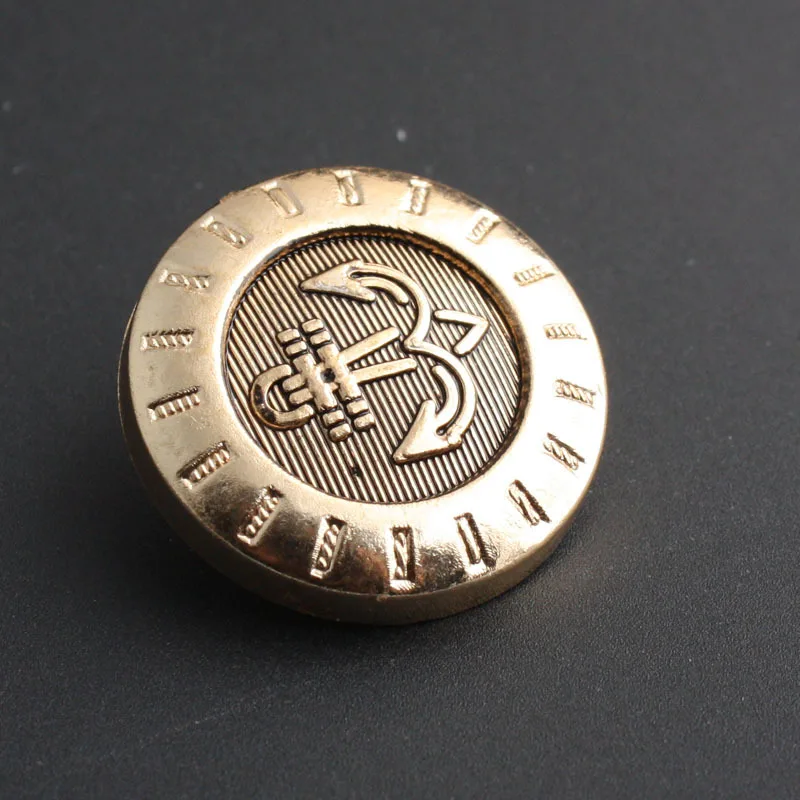 Серебристая/Золотистая/черная медная металлическая кнопка Ретро джинсовая