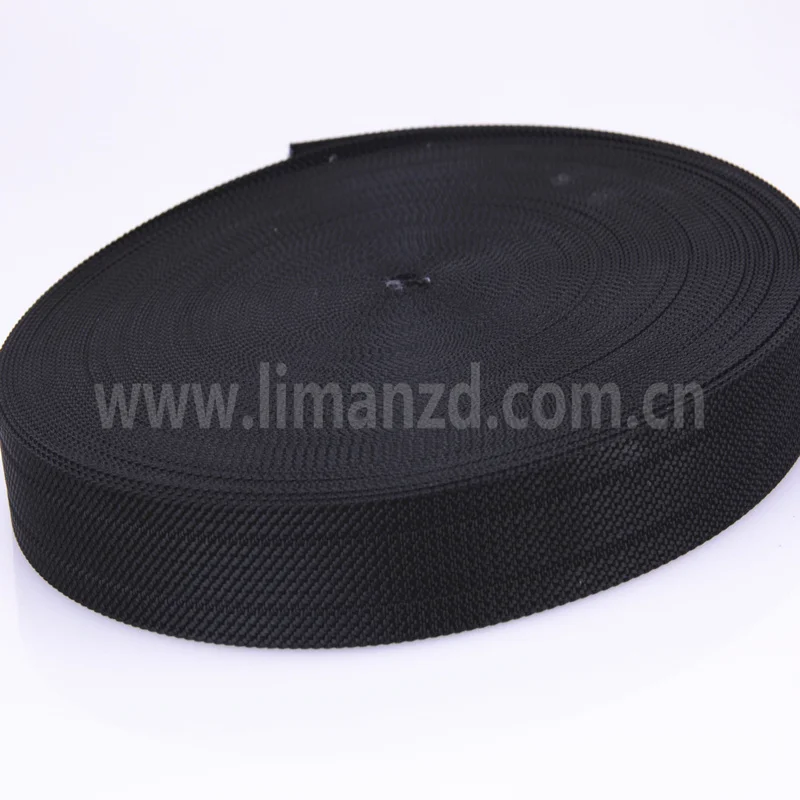 Бусина нейлоновая лямка черного цвета 3 8 см 1 7 мм тканый узор высокого качества 5