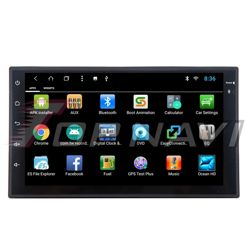 Автонавигация Magnitol универсальная 7 ''Android 8 1 Topnavi медиацентр MP3 HD емкостный