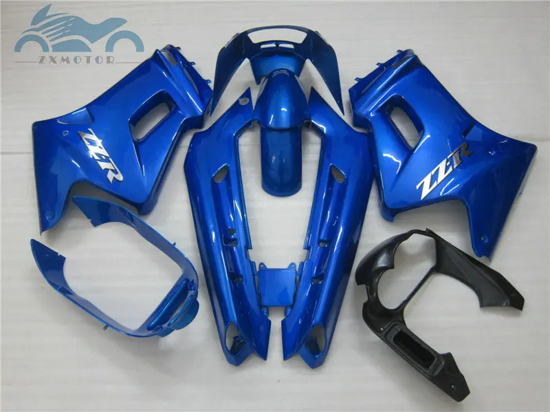 Набор обтекателей на заказ для Кавасаки ZZR250 1990-2007 ZZR 250 90-07 ABS пластик спортивный мотоцикл спортивный обтекатель синий