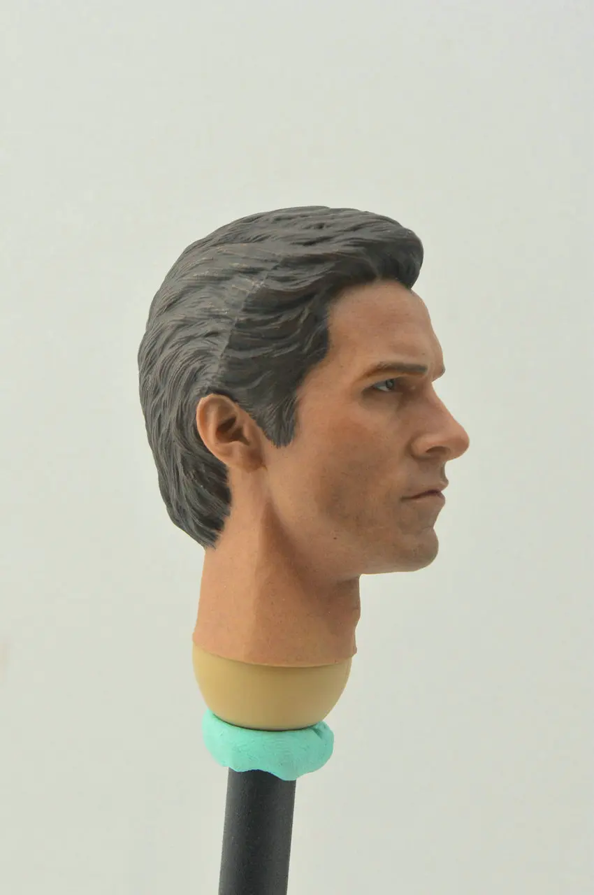 1/6 scale Head Sculpt Christian Bale Брюс Уэйн Fit 1" горячие игрушки фигурка тела