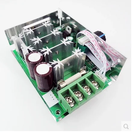 1500W 30A PWM регулятор двигателя пост. Тока DC12V24V36V50V контроллер металлический корпус
