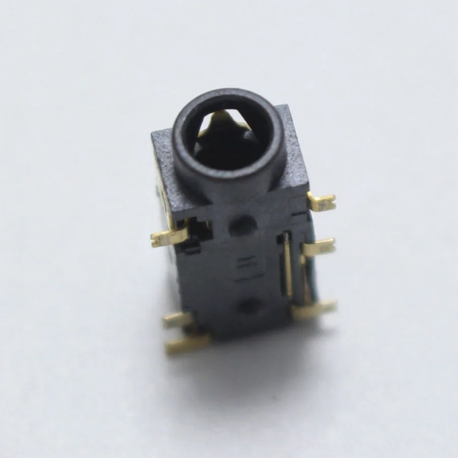 10 шт. разъем для наушников PJ342 3 5 мм 6Pin аудиоразъем SMD + Pin Позолоченный |
