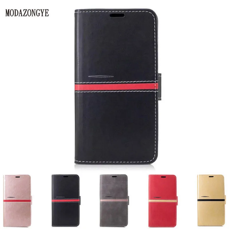 Чехол для ZTE Blade V7 Lite 5 0 дюйма кошелек искусственная кожа силиконовый чехол