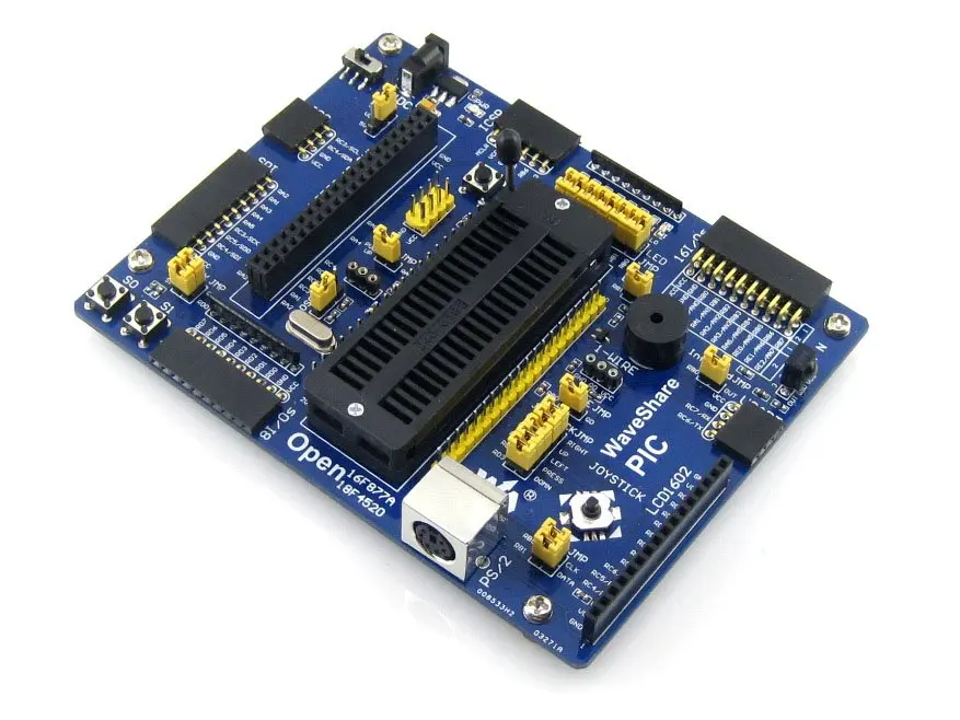 Запчасти ПИК совета pic18f4520-i/p PIC18F4520 Pic 8-бит RISC микроконтроллер развития доска + 14