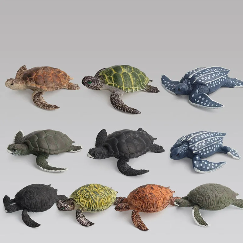 

Sea Life Simulation Animal Model turtle Action Toy Figures Educational Collection Gift for Kids toys for children
