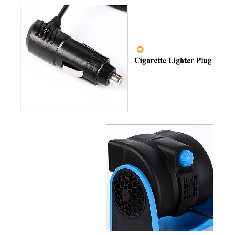 1 шт. SEEYULE беслопастной Электрический автомобильный вентилятор 12 в 24 В с сильным