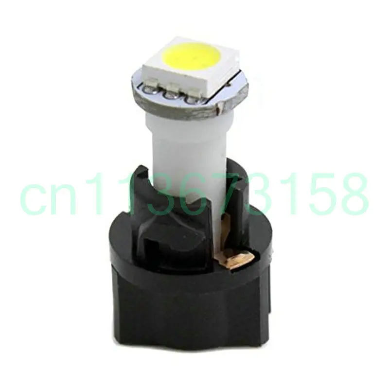 10x Белый PC74 Twist Socket T5 Wedge 37 70 1-SMD 5050 светодиодный приборная панель кластерный