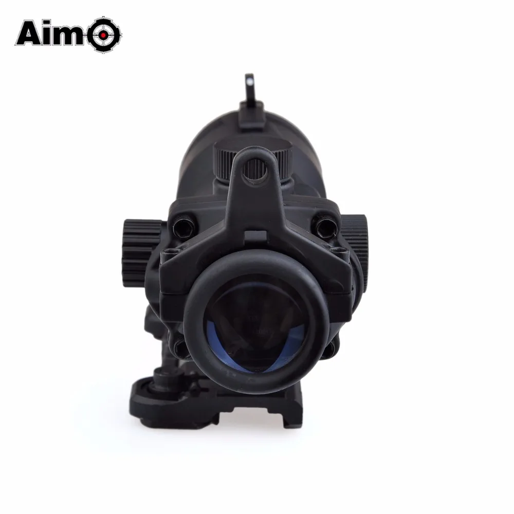 Aim O ACOG 4x32 красно Зеленая Сетка с креплением прицел охотничий аксессуар AO5319|acog