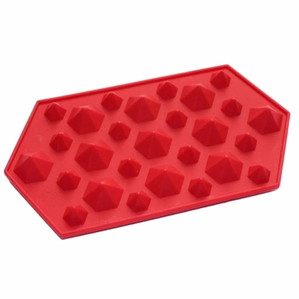 Новые 3d бриллианты драгоценный камень крутой кубик льда форма для шоколада мыла