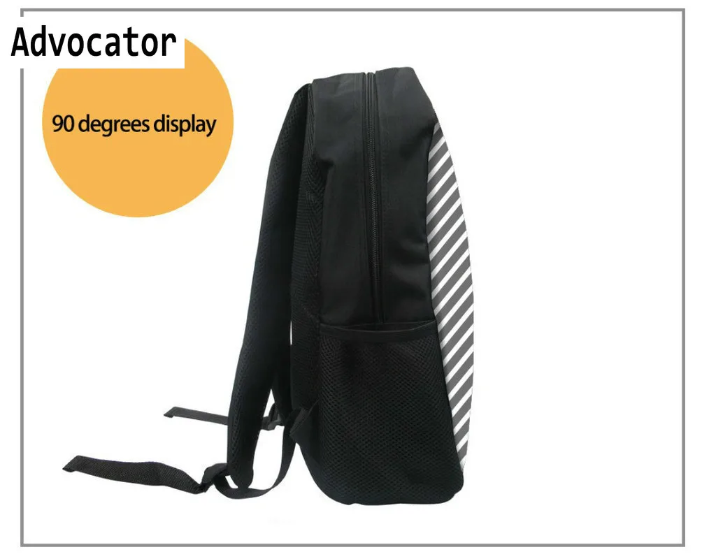 ADVOCATOR Cool Alien Cartoon Pattern School Supplies Teenage Plecak College Bookbag Shoulder Pack Schoolbag for Boy Kid Backpack