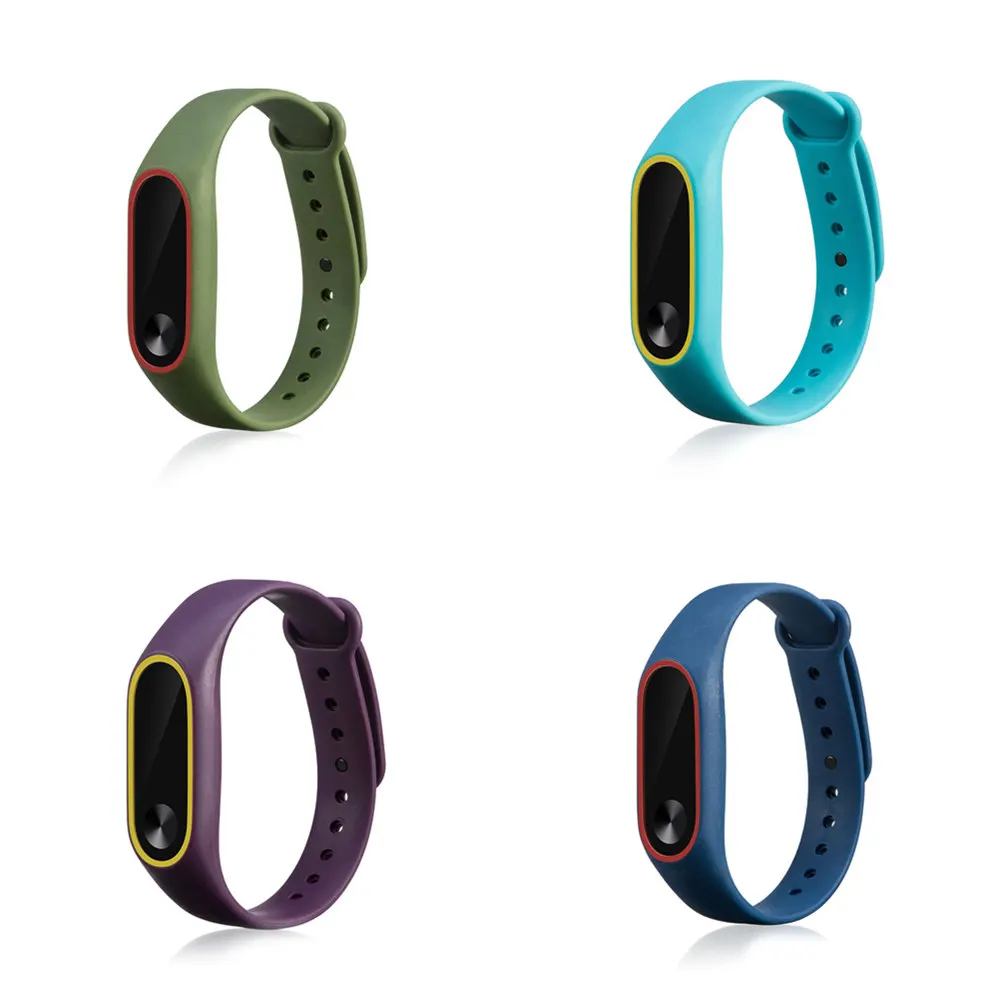 Ремешок для браслета Xiaomi Mi Band 2 силиконовый браслет смарт аксессуары