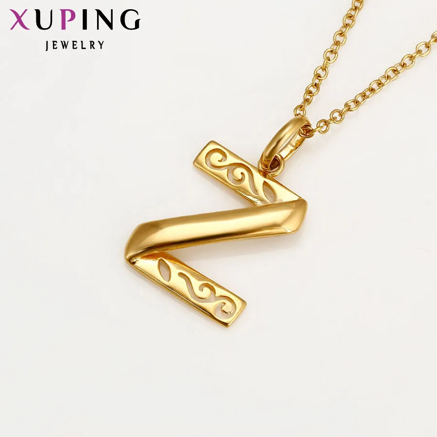 Xuping модные наборы, Новое поступление, очаровательные женские золотые цвета, высокое качество, алфавит, ювелирные наборы, большая акция S26, 2-63232