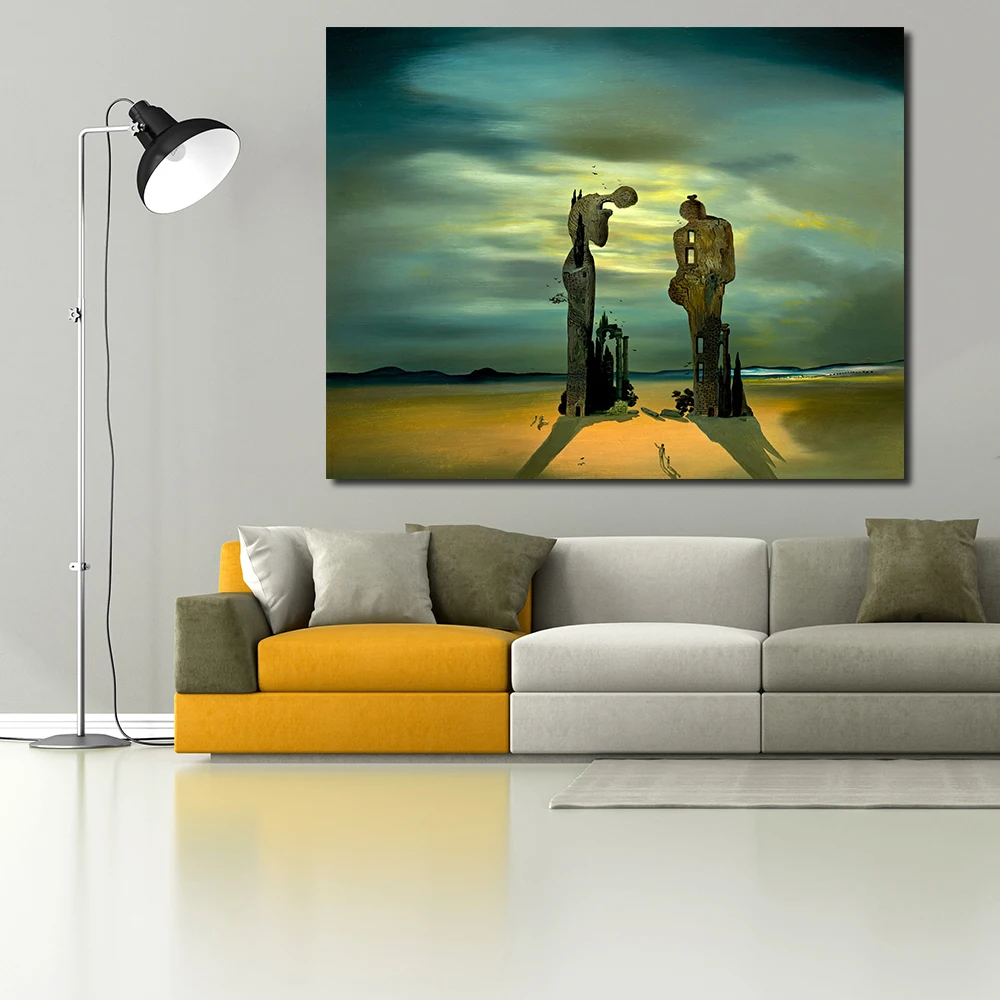 Картина маслом JQHYART Salvador Dali настенная живопись на холсте декоративная картина