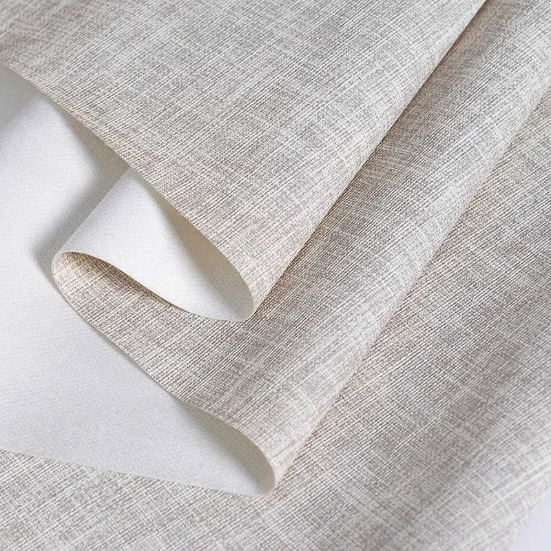 3 Sky Gray 100x138 см Синтетическая кожа льняной Patten PU кожа ткань DIY настенный тканевый фон диван для оформления дома швейный материал Однотонная искусственная искусственная кожа Ткань для шитья DIY Сумка Обувь Материал - Цвет: 3 Sky Gray