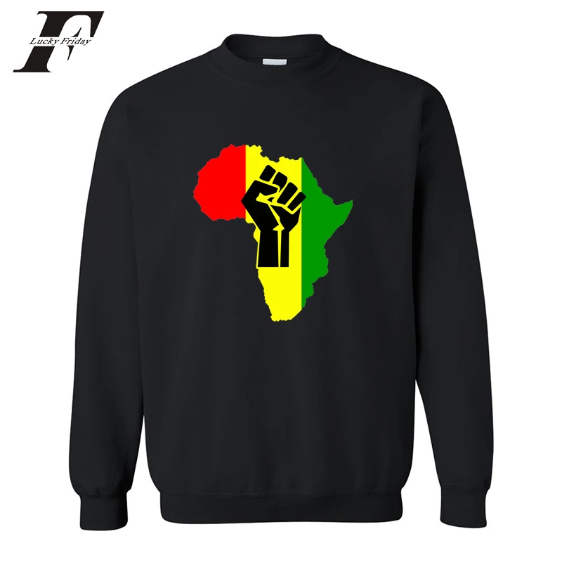 2017 AFRICA Power Rasta Reggae Music moletom 4xl Толстовка Оверсайз для мужчин и женщин спортивный