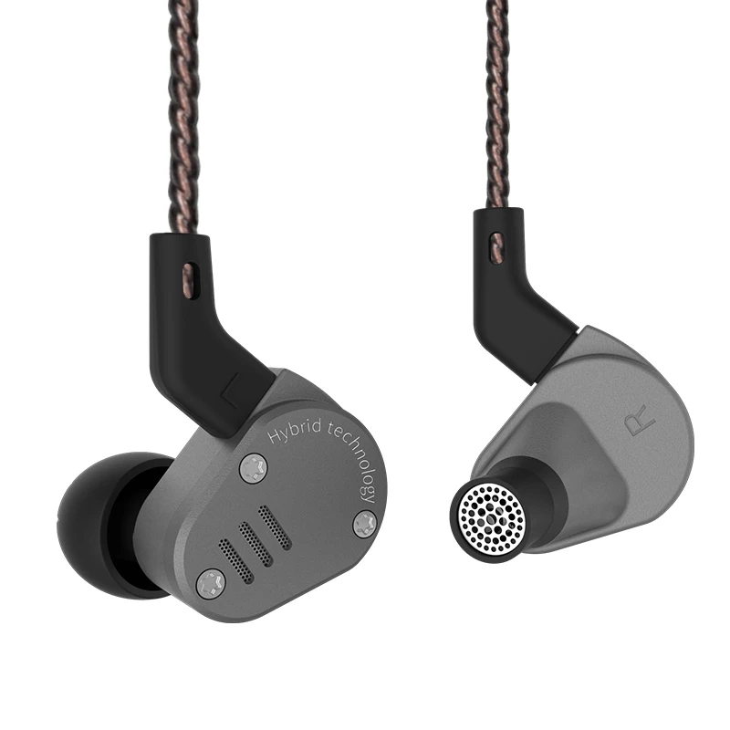 Новые HiFi наушники с микрофоном Aidifonos из алюминиевого сплава металлические