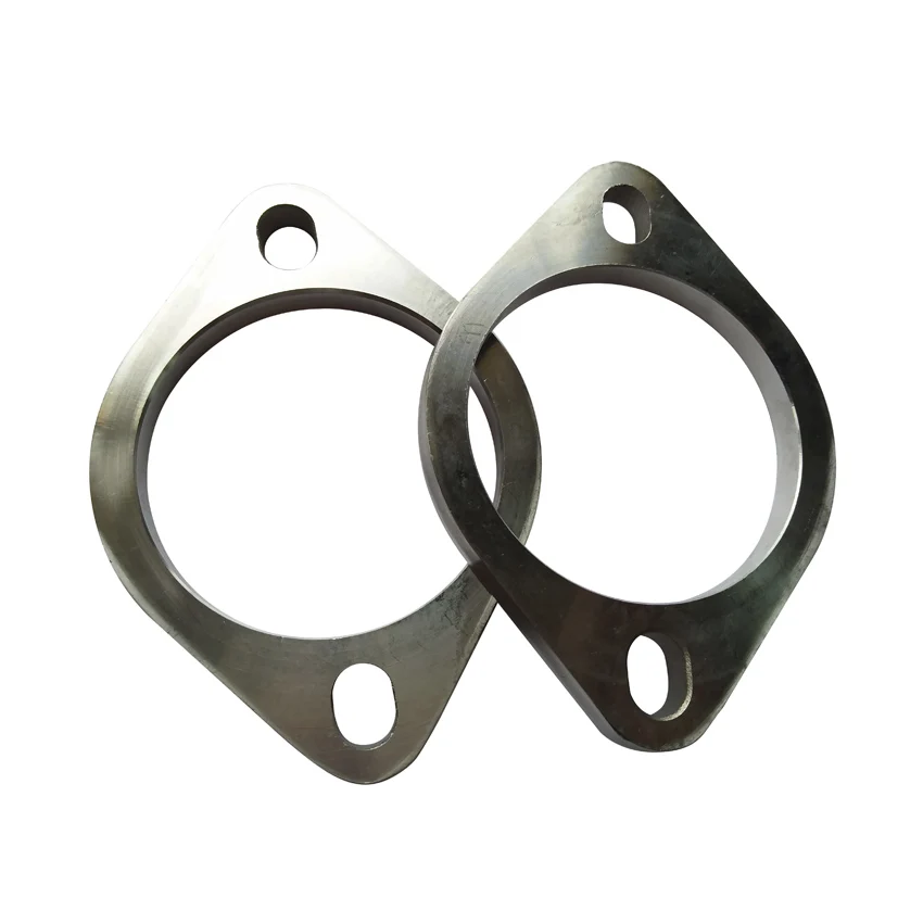 2," 2,5" 3,0 дюймов Универсальный Быстрый фиксация выхлопа овальный фланец ремонт прокладка трубы для фланец выхлопной трубы
