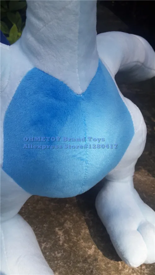 OHMETOY новая Lugia Plushie кукла 55 см игрушка в виде животного детский подарок на день рождения Коллекция Juguetes