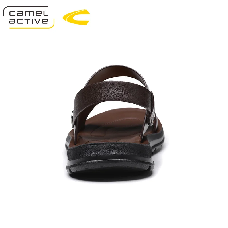 Camel Active/мужские сандалии из натуральной кожи сезон лето Новинка 2018 года пляжные