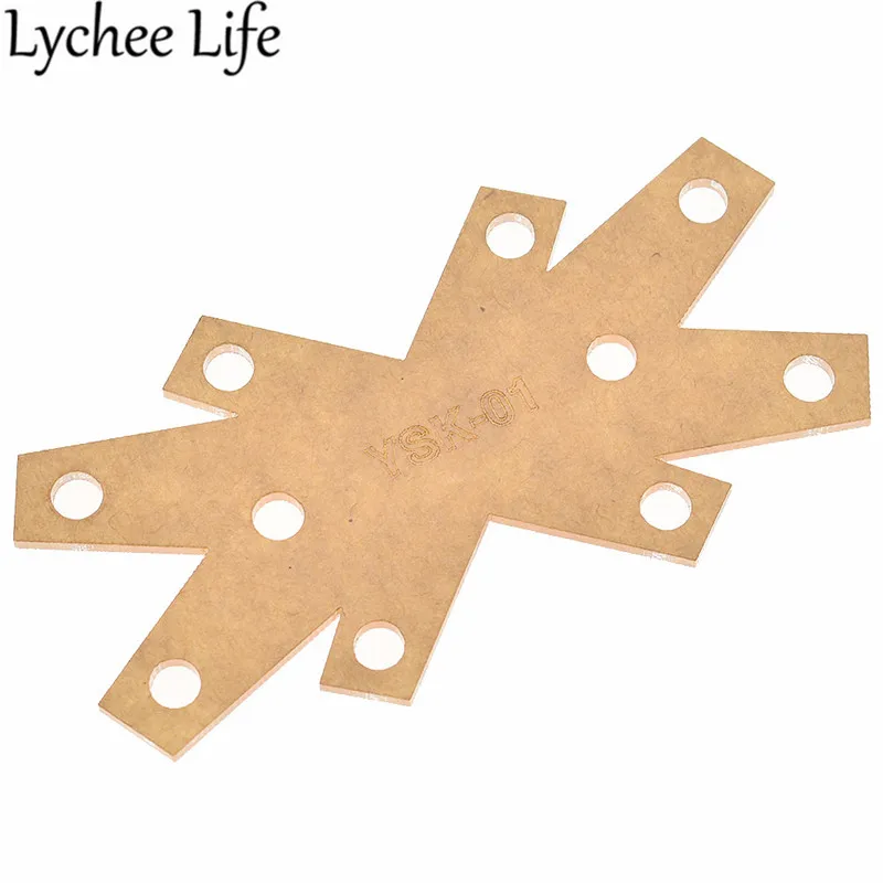 Lychee Life кожаный шаблон для рукоделия шаблон DIY акриловый швейный кожаный брелок модель ручной работы домашние Принадлежности для шитья товары