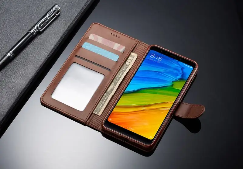 Чехол для Xiaomi Redmi Note 4 4x5 Pro чехол Роскошный кошелек Магнитный чехол для Redmi 5 Plus Note4x кожаный флип-чехол для телефона