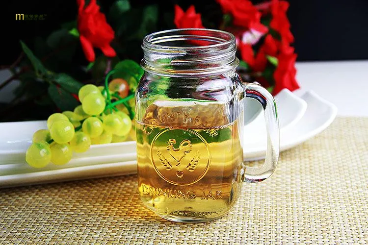1PC 500ML Glass Whiskey Liquor Wine Cocktail cock cup Libby glass taro cents Mexican beverage retro bottle JR 1090 | Дом и сад