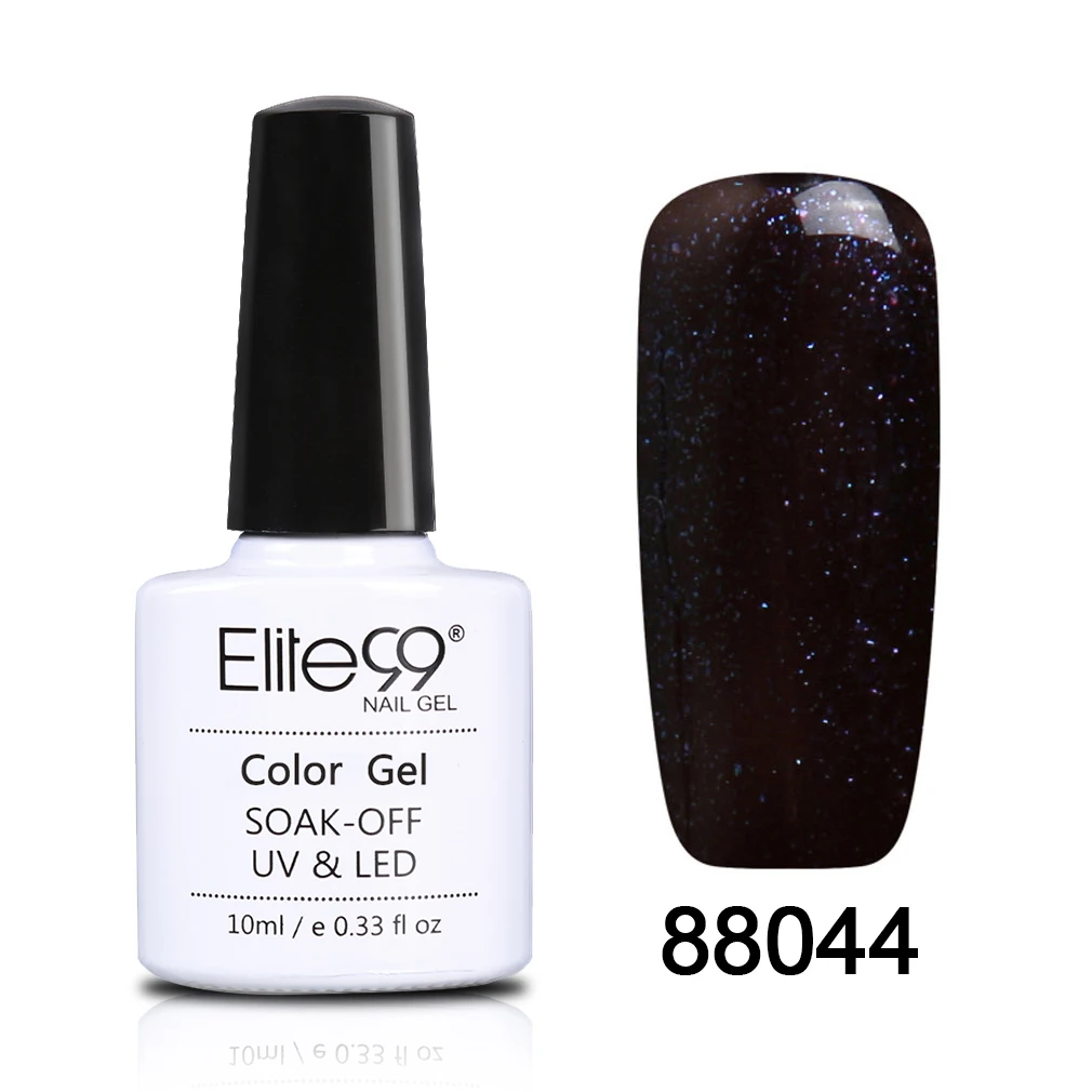88044 Elite99 10 мл сменный Гель-лак для ногтей микс с цоколем цветной гель Halo эффект Гель-лак замочить от гель-лаки для ногтей DIY Дизайн ногтей - Цвет: 88044
