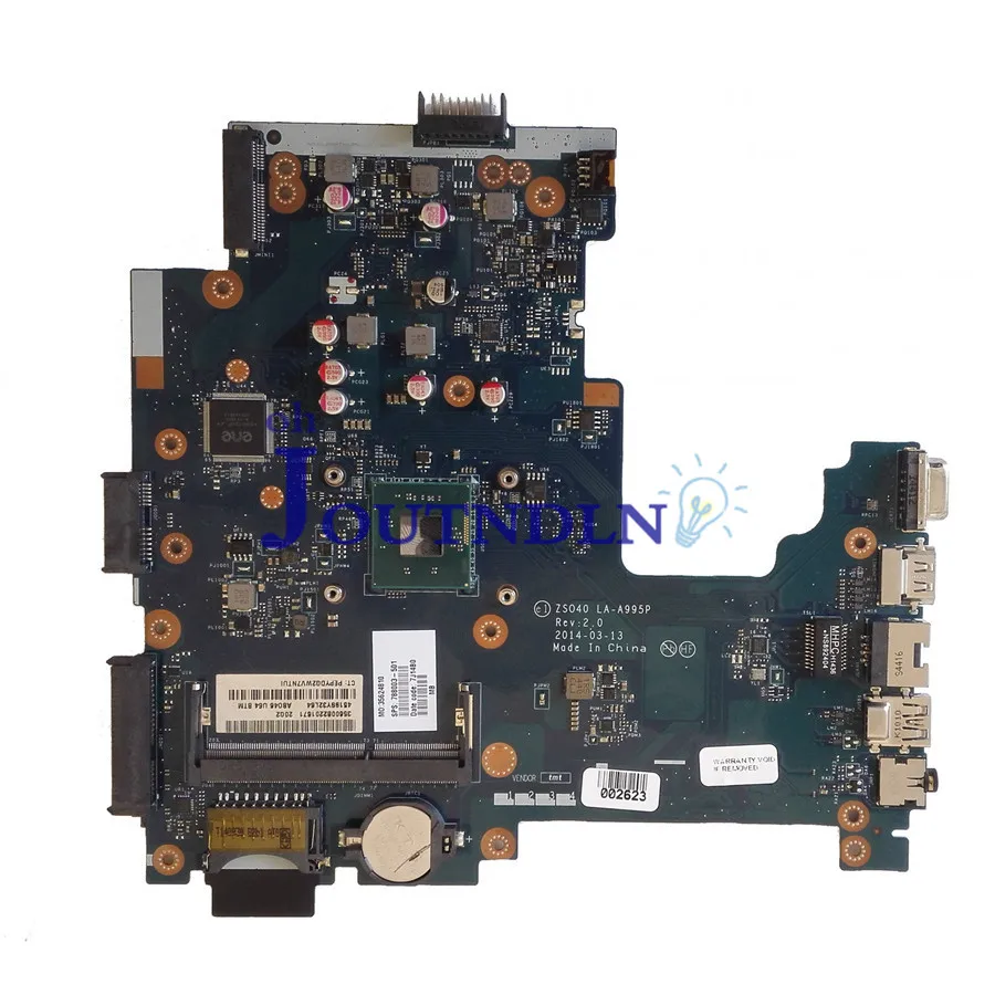 Материнская плата JOUTNDLN для ноутбука HP 14 14T 14-R 14T-R100 240 G3 788003-501 788003-601 788003-001 ZSO40 LA-A995P