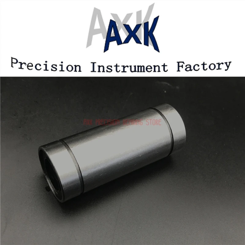 

2021 New AXK Linear Rail Cnc Router Parts Hot Sale 1pc Lm16luu Long Type 16mm Linear Ball Bearing Cnc Parts For 3d Printer