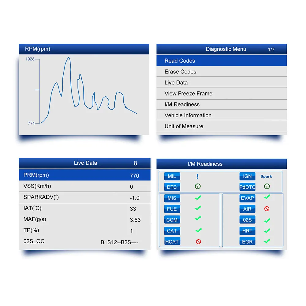 VIDENT iEasy300 CAN OBDII/считыватель кода EOBD бесплатное обновление онлайн в течение 3 лет VIDENT iEasy 300 для входного уровня Pro и Savvy DIYer