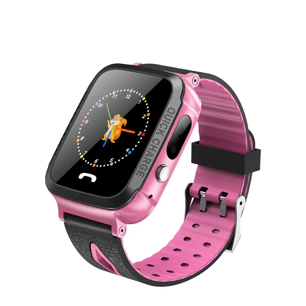 Kids Phone Smart Watch GPS Tracker Watches 1.44inch Touch Screen Camera Waterproof SOS WiFi Cell 2019 | Наручные часы
