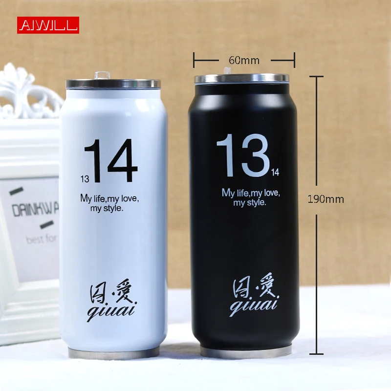 Aiwill Горячая Симпатичные термос напитков может из нержавеющей стали