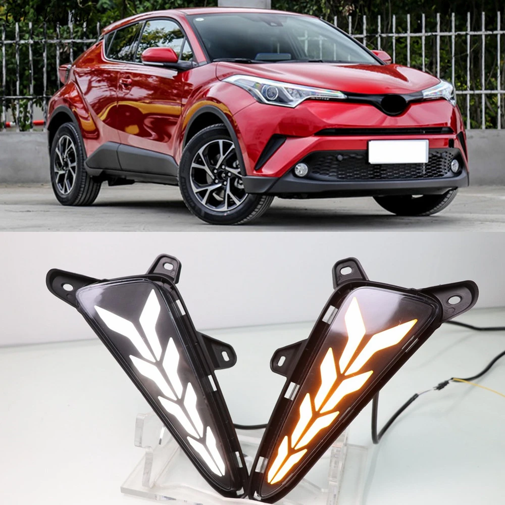 Автомобильная проблесковая для Toyota C HR ЧР 2016 2017 2018 2019 с поворотник Стиль реле АБС