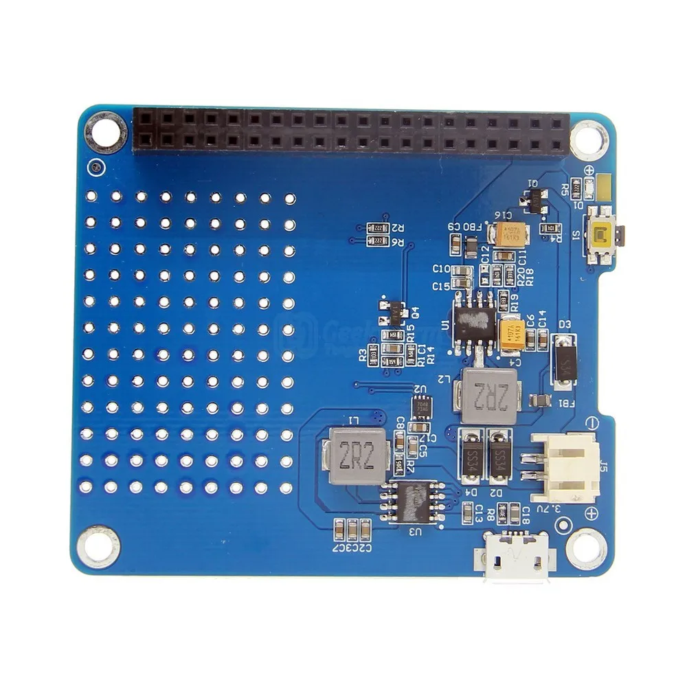 Raspberry Pi UPS HAT Expension Board | адаптер питания/литий-ионный аккумулятор источник питания модуль питания для Raspberry pi 3 B