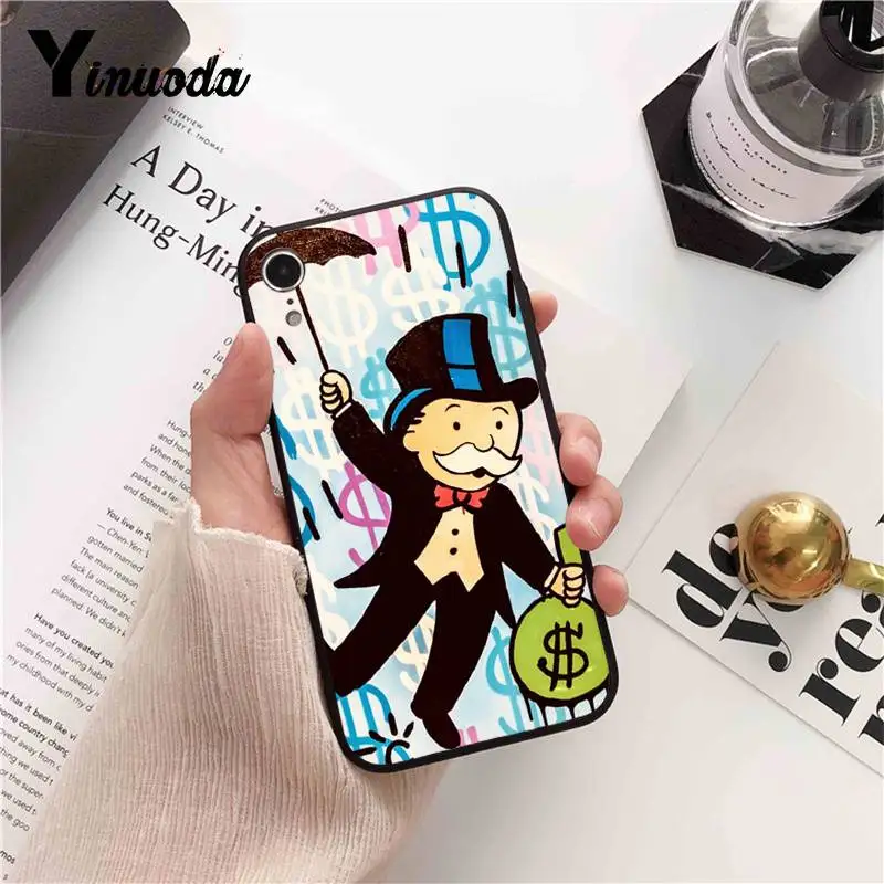 Чехол для телефона Yinuoda с рисунком доллара из мультфильма iPhone 8 7 6 6S 6Plus X XS MAX 5 5S SE XR