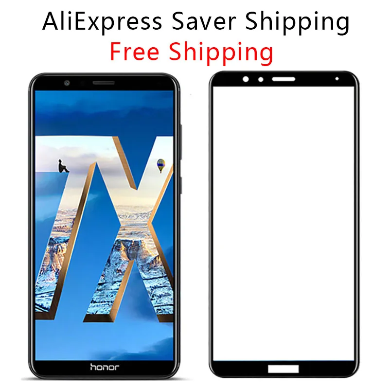 2 шт Защитное стекло для huawei Honor 7x, закаленное стекло, защита экрана, полное покрытие, защитная пленка Tremp на Bnd L21 7 x x7 Honor7x 5,93